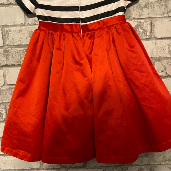 Gymboree Olivia Girl’s Striped Dress Size 5 - Picture 4 of 7